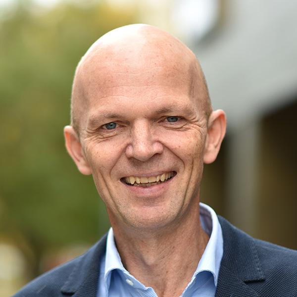 A man smiling for the camera